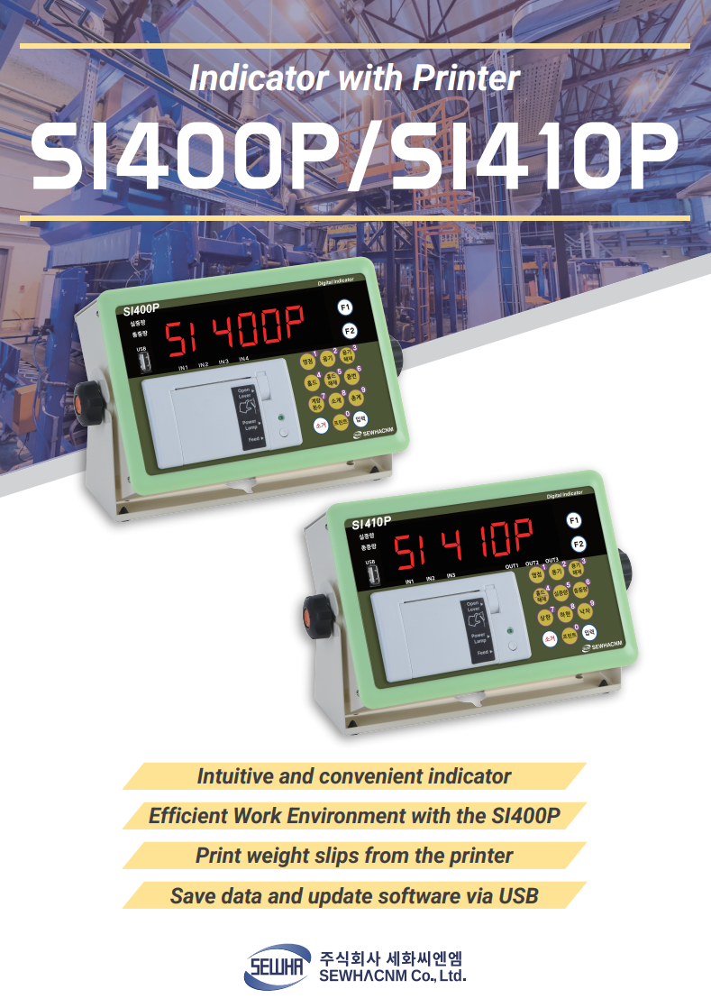 SI400P / SI410P Brochure